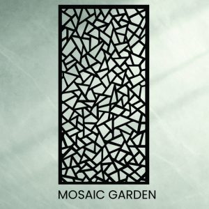 Mosaic Garden – Laser Cut Decorative Panel